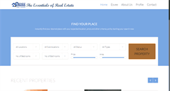 Desktop Screenshot of esveerealestate.com